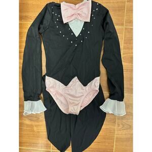 Dance Costume Medium Child Black Pink Costume Gallery Jazz Tap Musical .